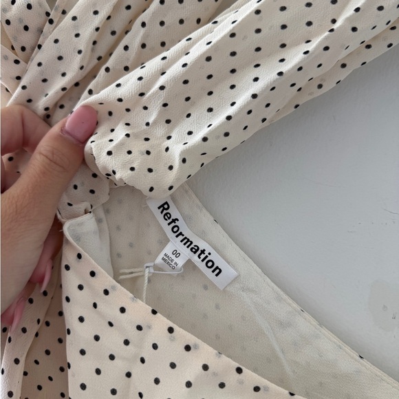 REFORMATION NWT Rossi Mini Dress in Allegra 00 - Picture 10 of 12